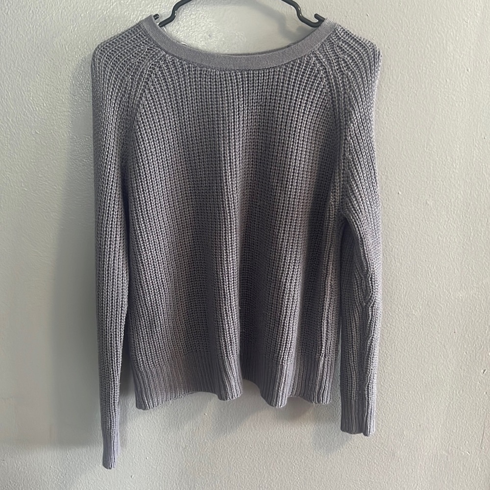 Purple sweatshirt